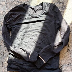 lululemon athletica Black Long Sleeve Top